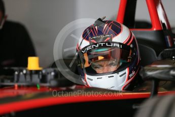 World © Octane Photographic Ltd. FIA Formula E testing – Donington Park 10th August 2015, Venturi VM200-FE-01. Venturi – Stephane Sarrazin. Digital Ref : 1366LB1D4366