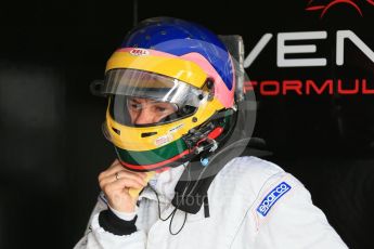 World © Octane Photographic Ltd. FIA Formula E testing – Donington Park 10th August 2015, Venturi VM200-FE-01. Venturi – Jacques Villeneuve. Digital Ref : 1366LB1D4392