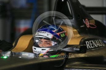 World © Octane Photographic Ltd. FIA Formula E testing – Donington Park 10th August 2015, SRT01-e. Team Aguri – Salvador Duran Sanchez. Digital Ref : 1366LB1D4433