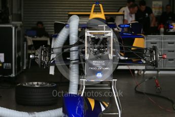 World © Octane Photographic Ltd. FIA Formula E testing – Donington Park 10th August 2015, Renault Z.E.15. Renault e.Dams – Nicolas Prost. Digital Ref : 1366LB1D4440