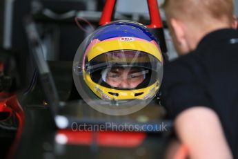 World © Octane Photographic Ltd. FIA Formula E testing – Donington Park 10th August 2015, Venturi VM200-FE-01. Venturi – Jacques Villeneuve. Digital Ref : 1366LB1D4460