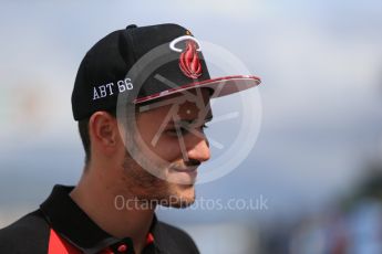 World © Octane Photographic Ltd. FIA Formula E testing – Donington Park 10th August 2015, ABT Shaeffler FE01. ABT Shaeffler Audi Sport – Daniel Abt. Digital Ref : 1366LB1D4491