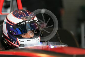 World © Octane Photographic Ltd. FIA Formula E testing – Donington Park 11th August 2015, Venturi VM200-FE-01. Venturi – Stephane Sarrazin. Digital Ref : 1367LB1D4642