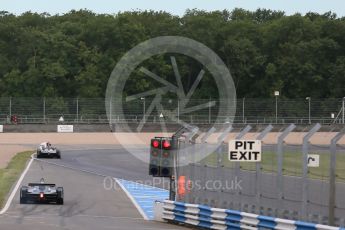 World © Octane Photographic Ltd. FIA Formula E testing – Donington Park 11th August 2015, Venturi VM200-FE-01. Venturi – Jacques Villeneuve stopped on track. Digital Ref : 1367LB1D4669