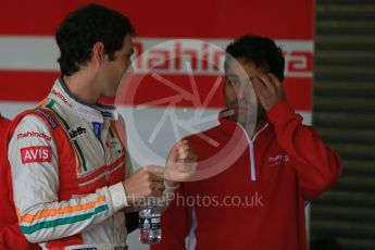 World © Octane Photographic Ltd. FIA Formula E testing – Donington Park 11th August 2015, Mahindra M2ELECTRO. Mahindra – Bruno Senna. Digital Ref : 1367LB1D4715