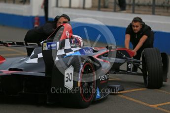 World © Octane Photographic Ltd. FIA Formula E testing – Donington Park 11th August 2015, Venturi VM200-FE-01. Venturi – Stephane Sarrazin. Digital Ref : 1367LB1D4719