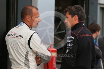 World © Octane Photographic Ltd. FIA Formula E testing – Donington Park 11th August 2015, Venturi VM200-FE-01. Venturi – Stephane Sarrazin. Digital Ref : 1367LB1D4762
