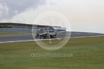 World © Octane Photographic Ltd. FIA Formula E testing – Donington Park 11th August 2015, SRT01-e. Team Aguri – Tom Dillmann. Digital Ref : 1367LB1D4766