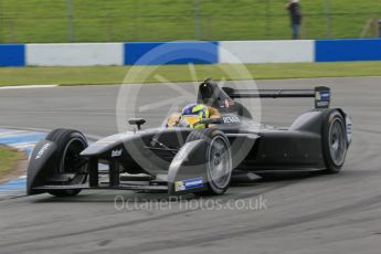 World © Octane Photographic Ltd. FIA Formula E testing – Donington Park 11th August 2015, SRT01-e. Team Aguri – Tom Dillmann. Digital Ref : 1367LB1D4942