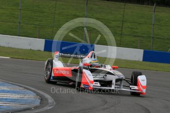 World © Octane Photographic Ltd. FIA Formula E testing – Donington Park 11th August 2015, Mahindra M2ELECTRO. Mahindra – Bruno Senna. Digital Ref : 1367LB1D4960