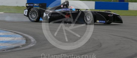 World © Octane Photographic Ltd. FIA Formula E testing – Donington Park 11th August 2015, Virgin DSV-01. DS Virgin Racing – Sam Bird. Digital Ref : 1367LB1D4986
