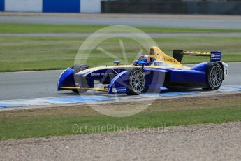 World © Octane Photographic Ltd. FIA Formula E testing – Donington Park 11th August 2015, Renault Z.E.15. Renault e.Dams – Sebastien Buemi. Digital Ref : 1367LB1D5198