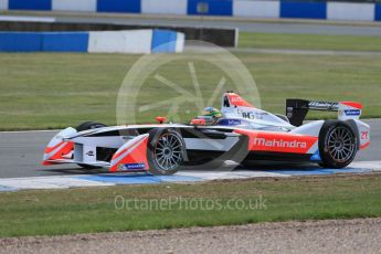 World © Octane Photographic Ltd. FIA Formula E testing – Donington Park 11th August 2015, Mahindra M2ELECTRO. Mahindra – Bruno Senna. Digital Ref : 1367LB1D5217