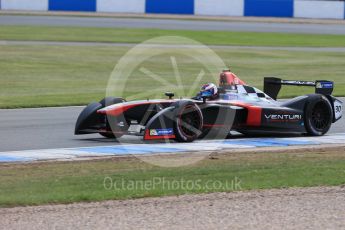 World © Octane Photographic Ltd. FIA Formula E testing – Donington Park 11th August 2015, Venturi VM200-FE-01. Venturi – Stephane Sarrazin. Digital Ref : 1367LB1D5257