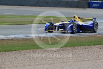 World © Octane Photographic Ltd. FIA Formula E testing – Donington Park 11th August 2015, Renault Z.E.15. Renault e.Dams – Sebastien Buemi. Digital Ref : 1367LB1D5270