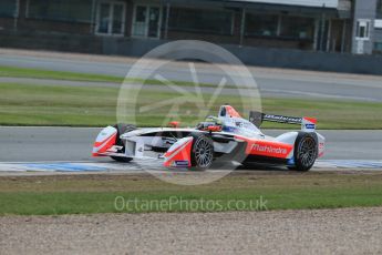 World © Octane Photographic Ltd. FIA Formula E testing – Donington Park 11th August 2015, Mahindra M2ELECTRO. Mahindra – Bruno Senna. Digital Ref : 1367LB1D5291