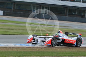 World © Octane Photographic Ltd. FIA Formula E testing – Donington Park 11th August 2015, Mahindra M2ELECTRO. Mahindra – Bruno Senna. Digital Ref : 1367LB1D5342