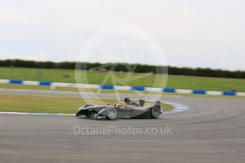 World © Octane Photographic Ltd. FIA Formula E testing – Donington Park 11th August 2015, SRT01-e. Team Aguri – Tom Dillmann. Digital Ref : 1367LB5D2439