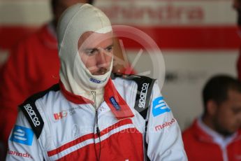 World © Octane Photographic Ltd. FIA Formula E testing – Donington Park 11th August 2015, Mahindra M2ELECTRO. Mahindra – Nick Heidfeld. Digital Ref : 1367LB5D2574