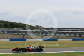 World © Octane Photographic Ltd. FIA Formula E testing – Donington Park 11th August 2015, Venturi VM200-FE-01. Venturi – Stephane Sarrazin. Digital Ref : 1367LB5D2621