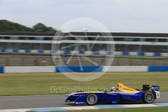 World © Octane Photographic Ltd. FIA Formula E testing – Donington Park 11th August 2015, Renault Z.E.15. Renault e.Dams – Sebastien Buemi. Digital Ref : 1367LB5D2648