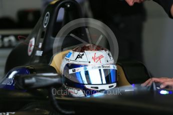 World © Octane Photographic Ltd. FIA Formula E testing – Donington Park 17th August 2015, Virgin DSV-01. DS Virgin Racing – Sam Bird. Digital Ref : 1368LB1D5406