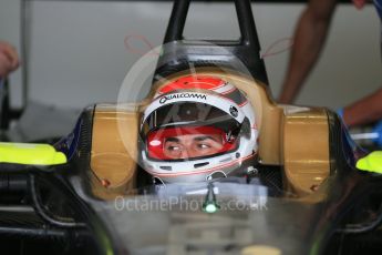 World © Octane Photographic Ltd. FIA Formula E testing – Donington Park 17th August 2015, NEXTEV TCR FormulaE 001. NEXTEV TCR – Nelson Piquet. Digital Ref : 1368LB1D5416