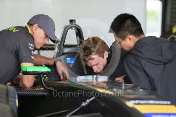 World © Octane Photographic Ltd. FIA Formula E testing – Donington Park 17th August 2015, NEXTEV TCR FormulaE 001. NEXTEV TCR – Oliver Turvey. Digital Ref : 1368LB1D5425