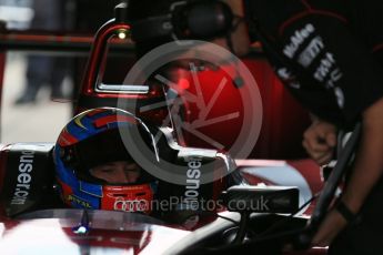 World © Octane Photographic Ltd. FIA Formula E testing – Donington Park 17th August 2015, Venturi VM200-FE-01. Dragon Racing – Loic Duval. Digital Ref : 1368LB1D5497