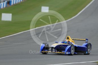 World © Octane Photographic Ltd. FIA Formula E testing – Donington Park 17th August 2015, Renault Z.E.15. Renault e.Dams – Sebastien Buemi. Digital Ref : 1368LB1D5569