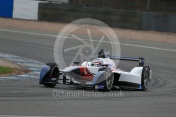 World © Octane Photographic Ltd. FIA Formula E testing – Donington Park 17th August 2015, SRT01-e. Team Aguri – Nicolas Lapierre. Digital Ref : 1368LB1D5603