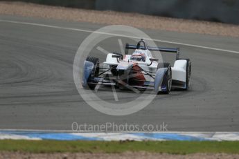 World © Octane Photographic Ltd. FIA Formula E testing – Donington Park 17th August 2015, SRT01-e. Team Aguri – Nicolas Lapierre. Digital Ref : 1368LB1D5621