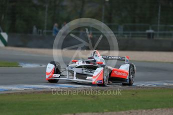 World © Octane Photographic Ltd. FIA Formula E testing – Donington Park 17th August 2015, Mahindra M2ELECTRO. Mahindra – Nick Heidfeld. Digital Ref : 1368LB1D5729