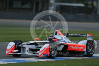 World © Octane Photographic Ltd. FIA Formula E testing – Donington Park 17th August 2015, Mahindra M2ELECTRO. Mahindra – Nick Heidfeld. Digital Ref : 1368LB1D5760