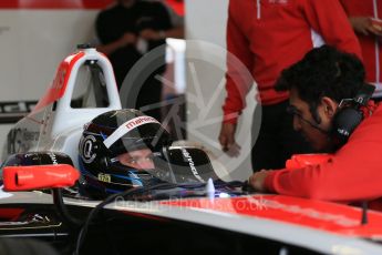 World © Octane Photographic Ltd. FIA Formula E testing – Donington Park 17th August 2015, Mahindra M2ELECTRO. Mahindra – Nick Heidfeld. Digital Ref : 1368LB1D5809