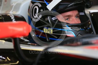 World © Octane Photographic Ltd. FIA Formula E testing – Donington Park 17th August 2015, Mahindra M2ELECTRO. Mahindra – Nick Heidfeld. Digital Ref : 1368LB1D5812