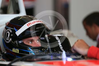 World © Octane Photographic Ltd. FIA Formula E testing – Donington Park 17th August 2015, Mahindra M2ELECTRO. Mahindra – Nick Heidfeld. Digital Ref : 1368LB1D5819