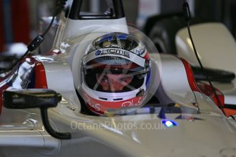 World © Octane Photographic Ltd. FIA Formula E testing – Donington Park 17th August 2015, SRT01-e. Team Aguri – Nicolas Lapierre. Digital Ref : 1368LB1D5834