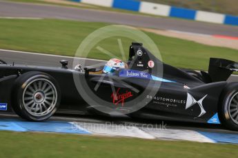 World © Octane Photographic Ltd. FIA Formula E testing – Donington Park 17th August 2015, Virgin DSV-01. DS Virgin Racing – Sam Bird. Digital Ref : 1368LB1D5867