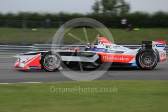 World © Octane Photographic Ltd. FIA Formula E testing – Donington Park 17th August 2015, Mahindra M2ELECTRO. Mahindra – Nick Heidfeld. Digital Ref : 1368LB1D5987