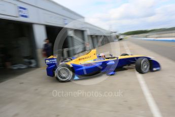 World © Octane Photographic Ltd. FIA Formula E testing – Donington Park 17th August 2015, Renault Z.E.15. Renault e.Dams – Sebastien Buemi. Digital Ref : 1368LB5D2666