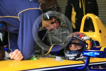 World © Octane Photographic Ltd. FIA Formula E testing – Donington Park 18th August 2015, Renault Z.E.15. Renault e.Dams – Sebastien Buemi. Digital Ref : 1369LB1D6073