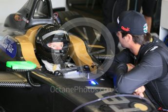 World © Octane Photographic Ltd. FIA Formula E testing – Donington Park 18th August 2015, NEXTEV TCR FormulaE 001. NEXTEV TCR – Oliver Turvey. Digital Ref : 1369LB1D6094