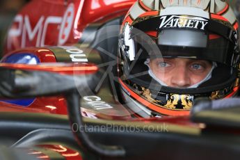 World © Octane Photographic Ltd. FIA Formula E testing – Donington Park 18th August 2015, Venturi VM200-FE-01. Dragon Racing – Jermoe D’Ambrosio. Digital Ref : 1369LB1D6122