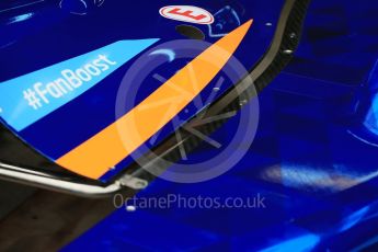 World © Octane Photographic Ltd. FIA Formula E testing – Donington Park 18th August 2015, Andretti ATEC-01. Amlin-Andretti – Simona di Silvestro. Digital Ref : 1369LB1D6134