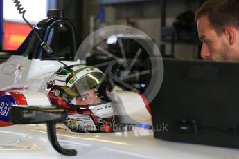 World © Octane Photographic Ltd. FIA Formula E testing – Donington Park 18th August 2015, SRT01-e. Team Aguri – Nathanael Berthon. Digital Ref : 1369LB1D6183