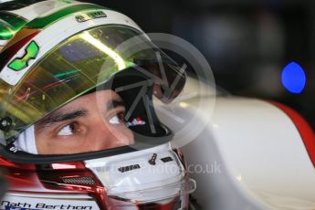 World © Octane Photographic Ltd. FIA Formula E testing – Donington Park 18th August 2015, SRT01-e. Team Aguri – Nathanael Berthon. Digital Ref : 1369LB1D6185