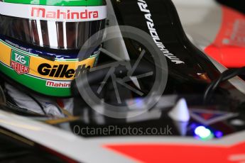 World © Octane Photographic Ltd. FIA Formula E testing – Donington Park 18th August 2015, Mahindra M2ELECTRO. Mahindra – Bruno Senna. Digital Ref : 1369LB1D6192