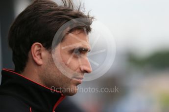 World © Octane Photographic Ltd. FIA Formula E testing – Donington Park 18th August 2015, Venturi VM200-FE-01. Dragon Racing – Jermoe D’Ambrosio. Digital Ref : 1369LB1D6259