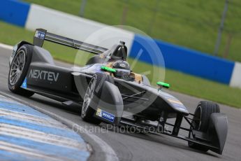 World © Octane Photographic Ltd. FIA Formula E testing – Donington Park 18th August 2015, NEXTEV TCR FormulaE 001. NEXTEV TCR – Oliver Turvey. Digital Ref : 1369LB1D6291